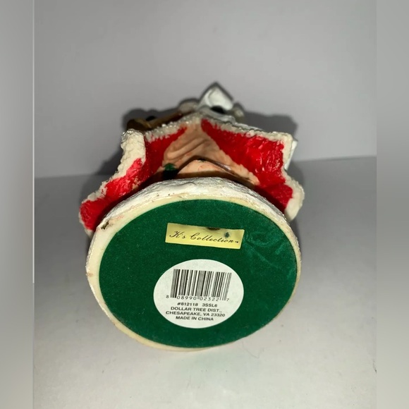 K’s Collection 8in Santa Claus Glass Figure - Picture 4 of 4